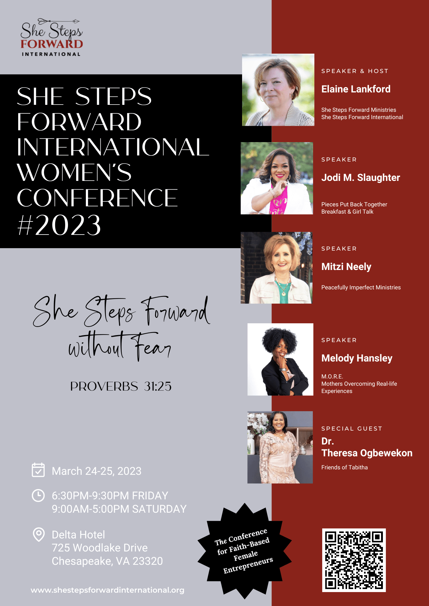 SSFI Women's Conference She Steps Forward International